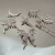 Cold Wind Moon Animal Cross Sweet Cool Special-Interest Design Metal Korean Brooch Accessories Pin Corsage Collection