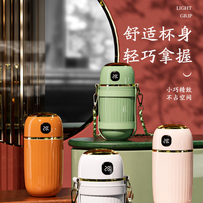 Water Family 316 Smart Insulation Cup Ladies Good-looking Kettle Couple Cute Water Glass Super Cute Creative Cup