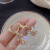 925 Silver Needle Korean Hot-Selling Exquisite Micro-Inlaid Bow Earrings Ins Trendy Light Luxury Minority High-Grade Pearl Earrings