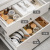 Kitchen Sundries Storage Box Desktop Organizing Snacks with Lid Storage Basket Plastic Household Cabinets Storage Rack