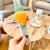 Children's Gift Fruit Plush Ring Pop Cute Sun Flower Couple Internet Hot Bracelet Slap Bracelet Decorations