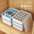 Underwear Storage Box Household Panty Socks Bra Storage Separated Layers Dormitory Fantastic Storage Box with Lid Three-in-One