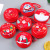 Children's Christmas Decorations Cartoon Tinplate Santa Claus Coin Purse Key Earphone Storage Wholesale