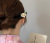 Black Wooden Hairpin Women's Autumn Back Head Updo Gadget Temperament Hairpin High-Grade Simple Retro Hair Clip Headdress