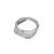 Liquid Irregular Ruffle New Couple Ring Female Ins Style Niche Design Fashion Index Finger Ring