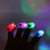 Colorful Luminous Cartoon Projective Finger Light a Running Light Promotional Gifts Gift Ring Light Summer Night Market Wholesale