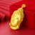 Vietnam 3D Hard Gold Taolai Buddha Head Alluvial Gold Pendant Women's Men's Imitation Gold Jewelry Necklace with Xixi Straight