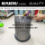 high quality trash can round simple design transparent dustbin with pressure ring rubbish bin waste can wastebasket hot