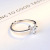 S925 Silver Ring Female Japanese And Korean Style Minimalist Creative Elk Christmas Birthday Gift For Girlfriend Open Ring