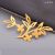 Mixed Material Leaves Metal Ornament Accessories DIY Antique Material Wedding Clothing Accessories Laminate Accessories