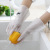 Mrs. Shu Dishwashing Gloves Rubber Laundry Dishwashing Household Cleaning Durable PVC Waterproof Thin Latex