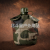 Cross-Border Camping Outdoor Military Fans Multifunctional Kettle 1L Three-in-One American US Camouflage Tactics Kettle