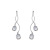 Silver Needle Geometric Tassel Earrings High-Grade Niche Long Earrings Niche Ins Earrings Graceful Earrings Female Wholesale