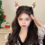 Antlers Christmas Barrettes Elk Ears Deer Clip Hair Accessories Jewelry Headdress Cute Girl's Internet Celebrity