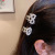 Pearl Barrettes Fringe Clip Small Hairpin Headdress Metal Grip Back Head Hair Claw South Korea Internet Celebrity Shark Clip