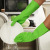 Colorful Rubber Nitrile Gloves Household Kitchen Dishwashing Gloves Extra Thick and Durable Household Cleaning Waterproof Gloves Wholesale