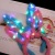 Cross-Border New Arrival Luminous Plush Rabbit Ears Hair Hoop Light Hairpin Flash Rabbit Ears Head Buckle Night Market Stall Supply