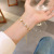 Opal Bracelet for Women Ins Niche Design All-Match Fashion Ornament 2022 New Girlfriends' Gift Bracelet
