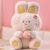 Saite Dudu Cute Lier Rabbit Sleeping Doll Doll Bed Pillow Birthday Gift in Stock Wholesale