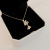 Japanese and Korean Style Fashion Titanium Steel Necklace for Women Niche Design Simple and Light Luxury All-Match Clavicle Chain Necklace Wholesale