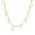 Gold Multi-Layer Pearl Necklace Female Niche Design Clavicle Chain High Sense Temperament Necklace Summer Neck Accessories