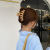 Morandi Acrylic Geometric Bath Hairpin Korean Ins Large Back Head Shark Clip Updo Hair Claw Hair Accessories