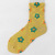 2020 Autumn and Winter Socks Women's Vintage Flower Elegant Tube Socks Japanese and Korean Streets Trendy Socks Cute Sweet Cotton Socks