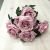 Raw Silk 10 Heads French Emulational Rose Flower Wedding Decoration Bouquet Vase Emulational Flower and Decorative Flower