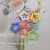 DIY Ornament Accessories Acrylic 30mm with Hole Flower Pendant Earrings Keychain Pendant Accessories Material