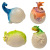 Cross-Border Squeeze Vent Ball Colorful Beads Dinosaur Egg Dinosaur Baby Squeezing Toy Squeeze Decompression Vent Toy Grape Ball