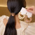 Cute Bowknot Girls' Hair Band Hair Elastic Band Versatile Simple Hair Ring Temperament High Elastic Hair Bands Headdress