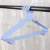 Simple Large Hanger with Hook PVC Coated Hanger Adult Hanger Pant Rack Wet and Dry Daily Use Hook-Type Hanger