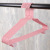 Simple Large Hanger with Hook PVC Coated Hanger Adult Hanger Pant Rack Wet and Dry Daily Use Hook-Type Hanger