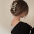 Morandi Acrylic Geometric Bath Hairpin Korean Ins Large Back Head Shark Clip Updo Hair Claw Hair Accessories