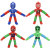 Cross-Border Extension Tube Avengers Doll Extension Tube Spider-Man Hulk American Doll Variety Doll