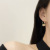 Small Waist Earrings for Women 2022 New Trendy Autumn Fashion 925 Silver Stud Earrings High-Grade Light Luxury Design Earrings