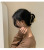 High-End Korean Internet Celebrity Large Clip Headdress Metal Grip Pearl Barrettes Back Head Temperament Shark Clip Hair Claw