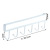 Cabinet Storage Hanger Multifunctional Wardrobe Row Hook Organizing Rack