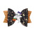 20.2 Million Halloween New Girl Bow Printed Grosgrain Barrettes Ribbon Flower Accessories