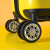 Genuine Small Yellow Man Riding Box Spot New Riding Trolley Case Children Can Sit Luggage Trojan Suitcase Brand