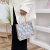 Good-looking Fashion Japanese Style Linen Small Satchel Fresh Cute Style Women's Handbag Go out Lunch Box Lunch Bag