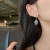 Korean High-Grade Exquisite Gem Flower Rhinestone-Embedded Ear Hook New Trendy Temperamental Minority Unique Design Earrings for Women