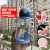 Cartoon Children's Water Cup Baby Plastic Straw Cup Kindergarten Strap Antler Cup Portable Sports Kettle