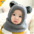 Baby Hat Princess Mother Autumn and Winter Infant Baby Boy Baby Girl Woolen Cap Children's Hat Scarf Mz8393