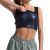 Sweat Shaper Women's Vest Shapewear Sauna Vest Outdoor Sports Storm Tank-Top Silver-Coated Cloth