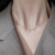 Korean Fashion Gold-Plated Necklace Women's Micro Inlaid Zircon Fishtail Bow Shell Clavicle Chain Jewelry Source Factory