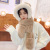 Online Influencer Cute Ears Moving Autumn and Winter Outdoor Keep Warm Three-Piece Hat Scarf Gloves New Cartoon Pullover