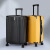 New Suitcase Zipper Suitcase Gift Box Mute Universal Wheel High-End Luggage Pc Aluminum Frame Adult Trolley Case