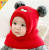 Baby Hat Princess Mother Autumn and Winter Infant Baby Boy Baby Girl Woolen Cap Children's Hat Scarf Mz8393