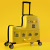 Genuine Small Yellow Man Riding Box Spot New Riding Trolley Case Children Can Sit Luggage Trojan Suitcase Brand